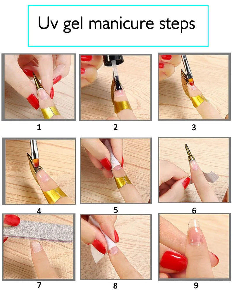 Set Profesional de Esmalte en Gel con Lámpara UV/LED – 12 Colores Semipermanentes + Kit de Herramientas para Manicure y Nail Art DIY