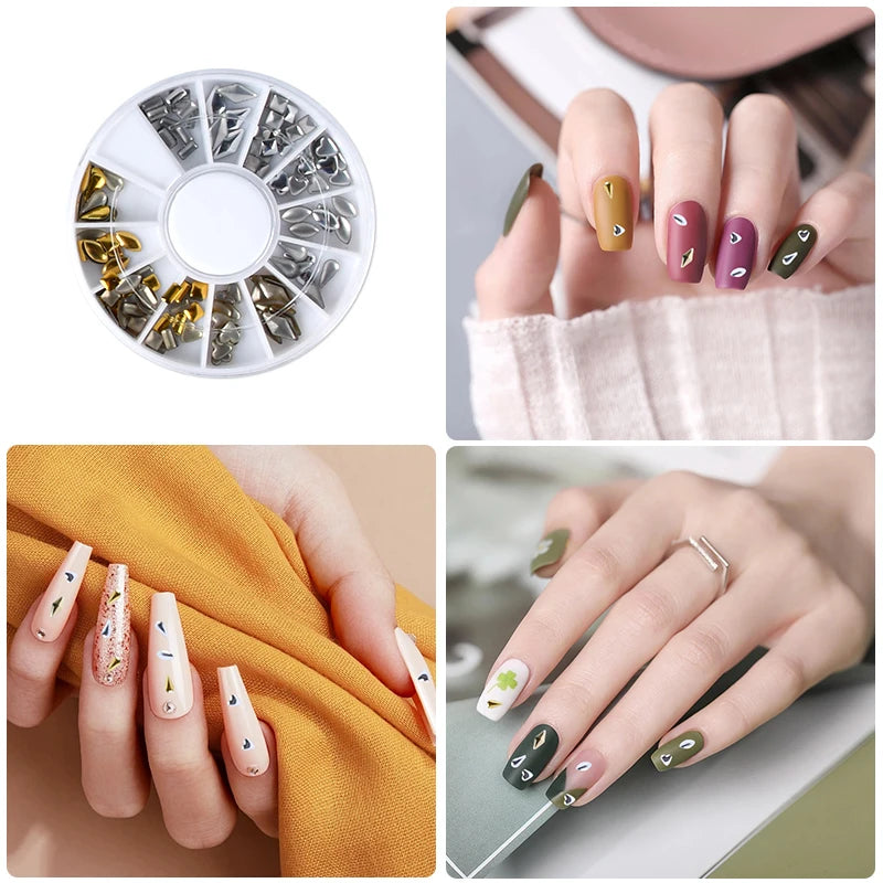 Set Profesional de Esmalte en Gel con Lámpara UV/LED – 12 Colores Semipermanentes + Kit de Herramientas para Manicure y Nail Art DIY